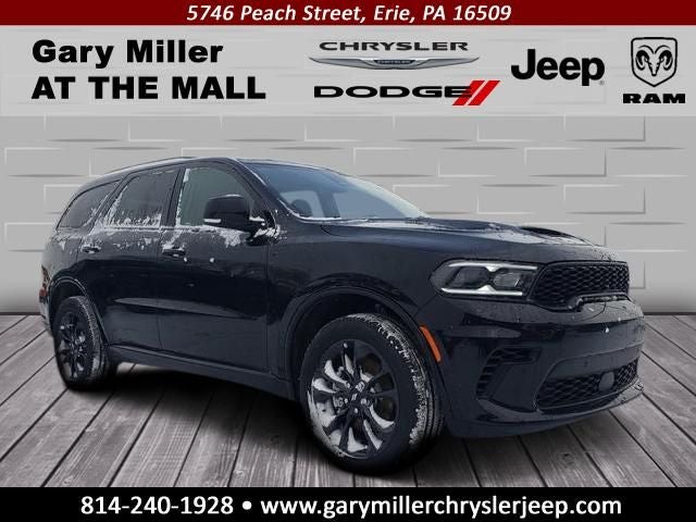 2026 Dodge Durango DURANGO GT PLUS AWD in Diamond Black Clear-Coat Exterior Paint — front three-quarter view