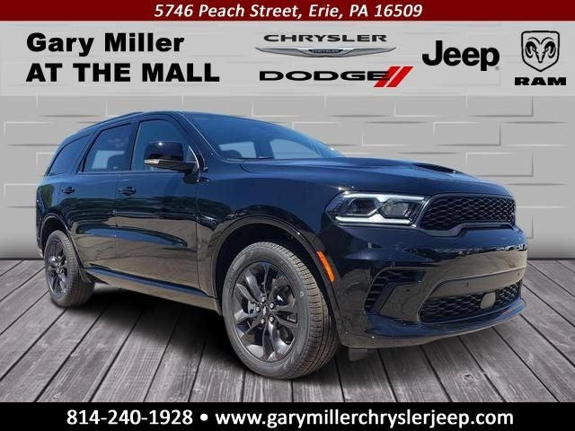 2026 Dodge Durango DURANGO GT PLUS AWD in Diamond Black Clear-Coat Exterior Paint — front three-quarter view