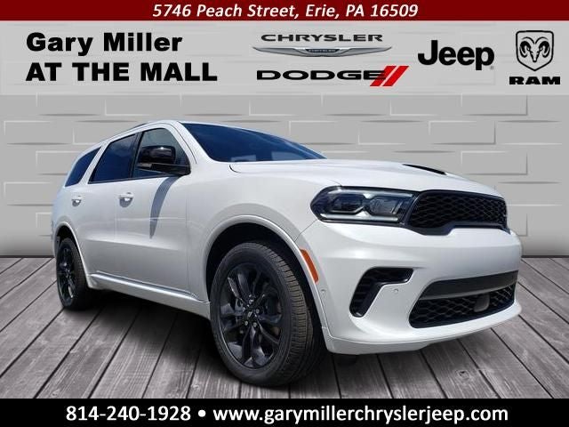 2026 Dodge Durango DURANGO GT PLUS AWD in White Knuckle Clear-Coat Exterior Paint — front three-quarter view