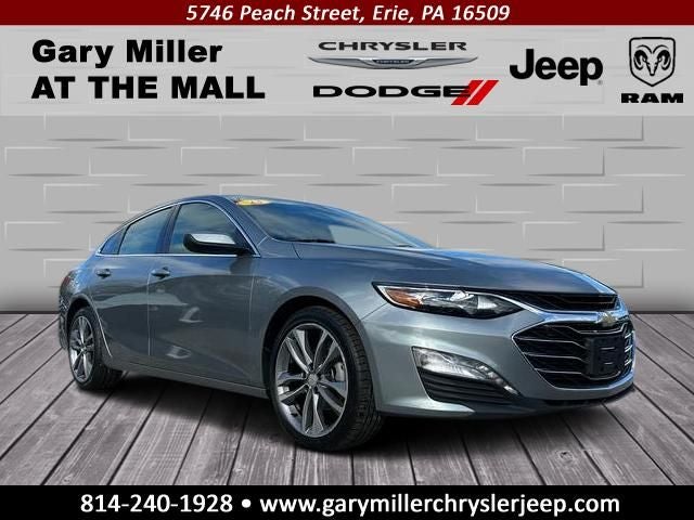 2023 Chevrolet Malibu FWD 1LT in Sterling Gray Metallic — front three-quarter view