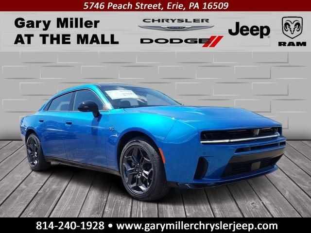 2026 Dodge Charger CHARGER R/T PLUS 4-DOOR AWD in Bludicrous Exterior Paint — front three-quarter view