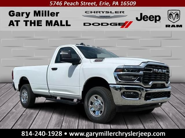2026 RAM Ram 2500 RAM 2500 TRADESMAN REGULAR CAB 4X4 8' BOX in Bright White Clear-Coat Exterior Paint — front three-quarter view