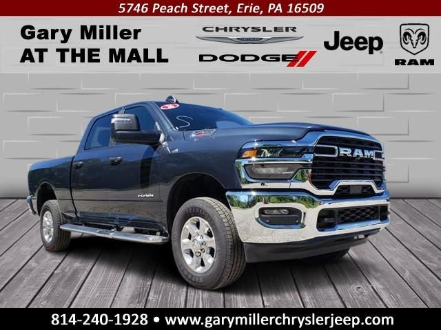 2026 RAM 2500 Big Horn Crew Cab 4x4 6'4' Box in Blue Metallic — front three-quarter view